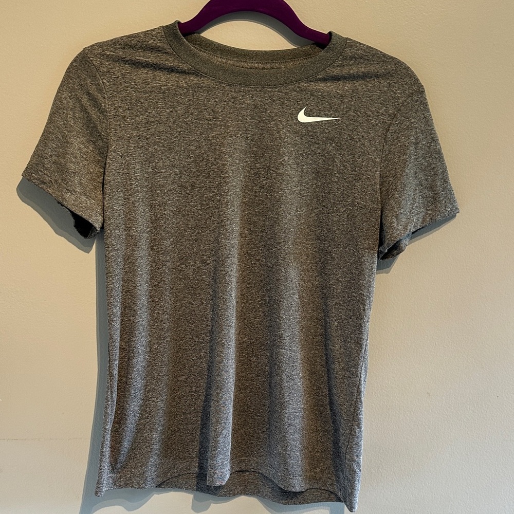 Nike Boy’s Heather Gray Short Sleeve Tee